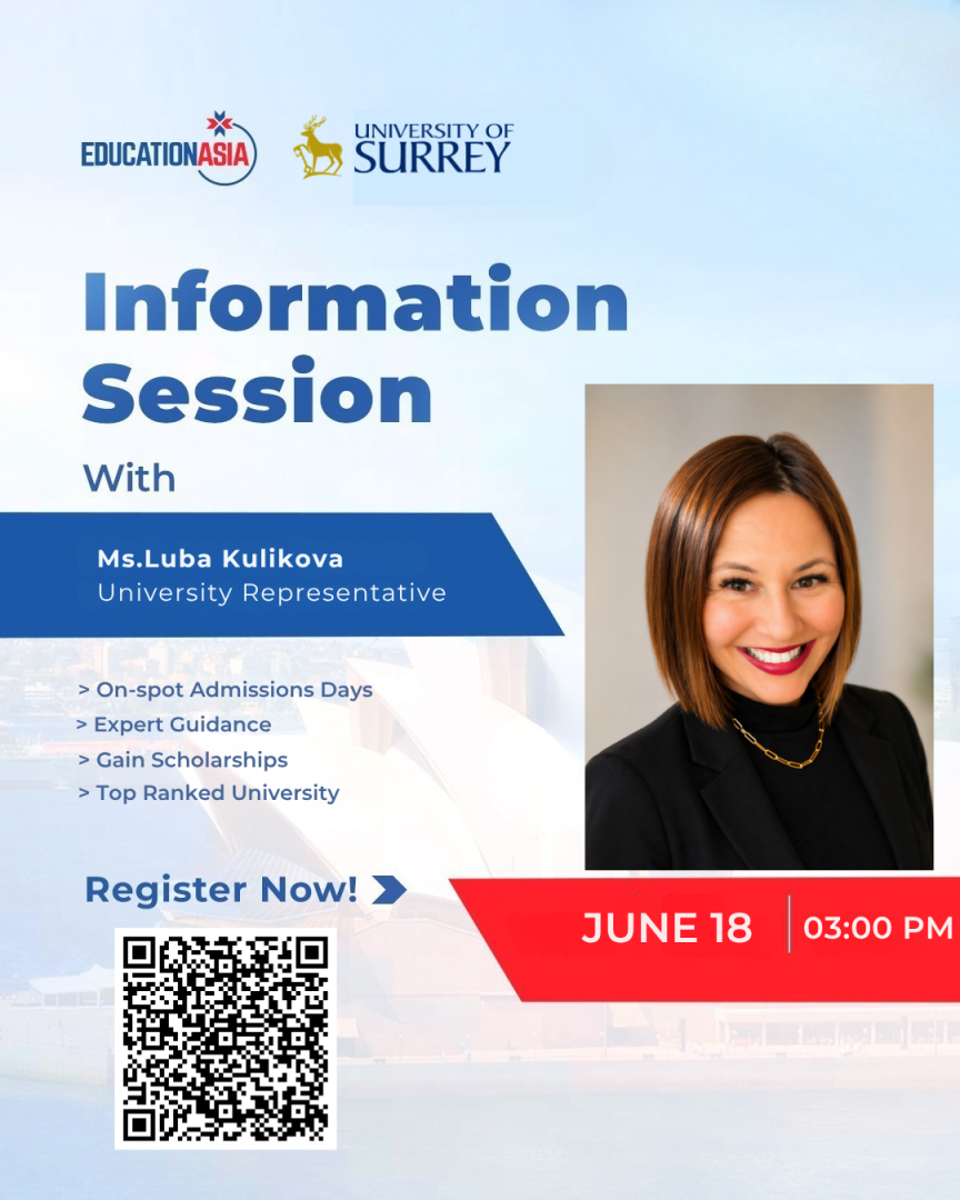 University of Surrey visit to Education Asia