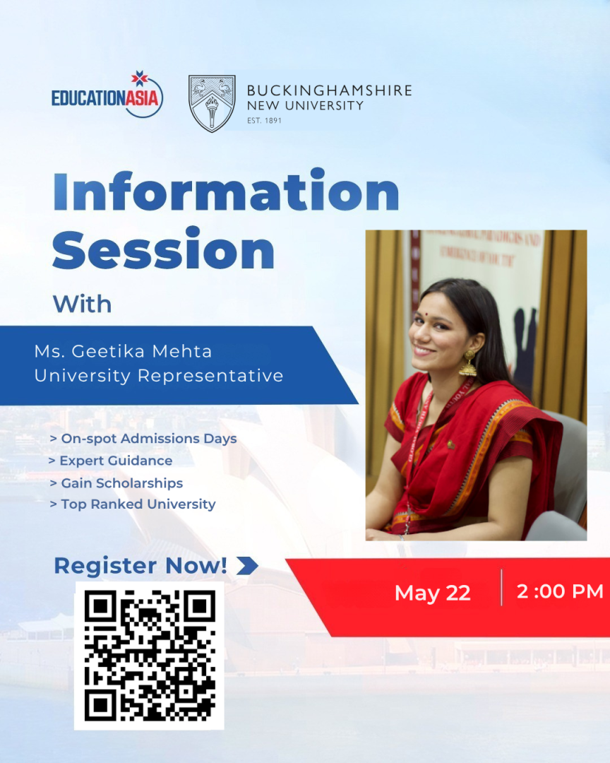 Buckinghamshire New University visit to Education Asia
