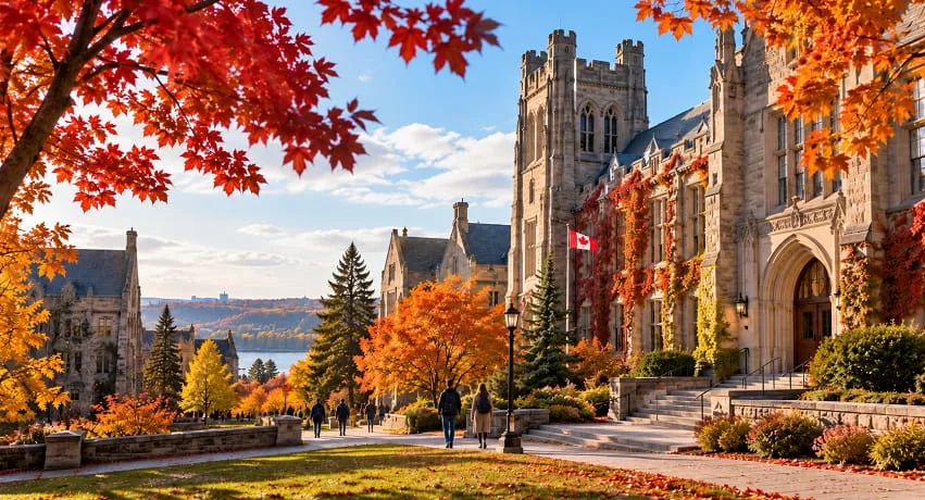 Canadian university campus